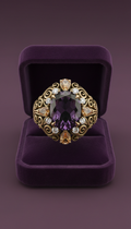 Gold-Tone Filigree Bangles Set