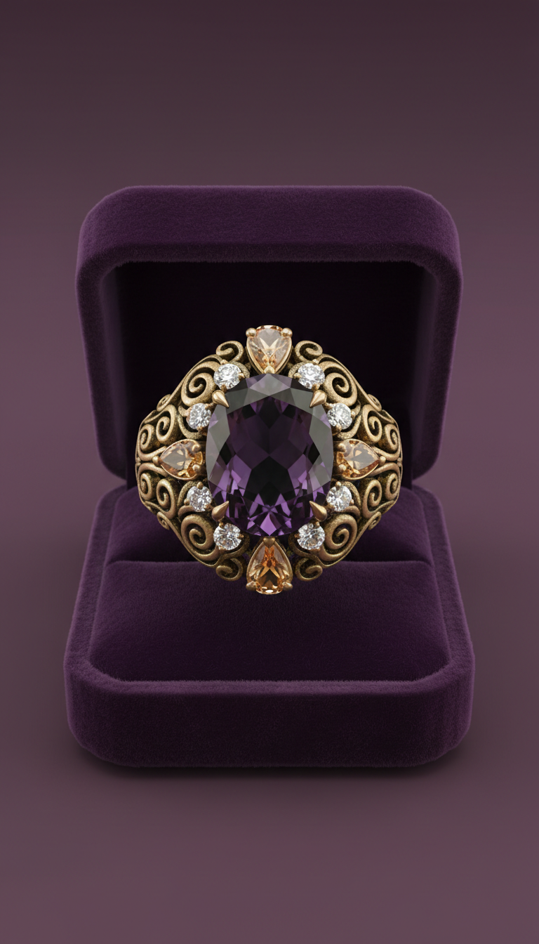 Gold-Tone Filigree Bangles Set